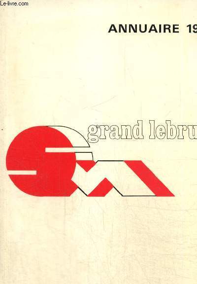 Sainte-Marie Grand-Lebrun - Annuaire 1989