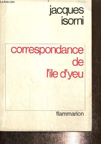 Correspondance de l'le d'Yeu