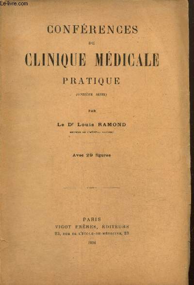 Confrences de clinique mdicale pratique - Onzime srie