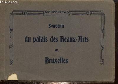 Souvenir du Palais des Beaux-Arts de Bruxelles