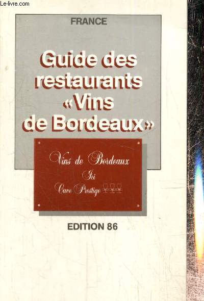 Guide des restaurants 