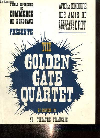 The Golden Gate Quartet au thtre franais (27 janvier 1967)