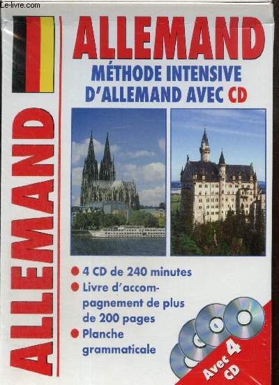 Allemand - Mthode intensive d'allemand avec CD