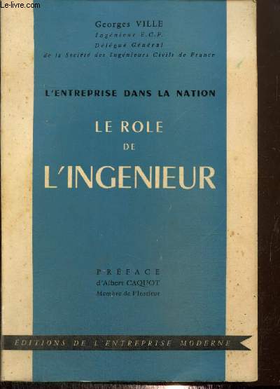 L'entreprise dans la Nation : Le rle de l'Ingnieur