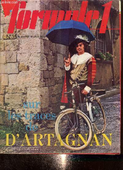 Formule 1, n 35 (septembre 1975) : Sur les traces de D'Artagnan / Animaux en libert / Seul sur les ocans / La lgende de Saint Christophe / Un alibi en bronze /...