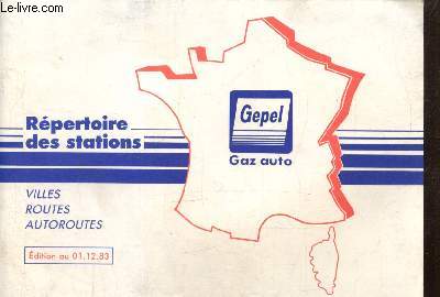 Rpertoire des stations Gepel - Villes, routes, autoroutes