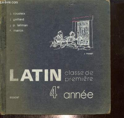 Latin - Classe de premire, 4e anne