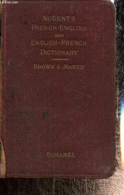 Nugent's French-English and English-French Dictionary