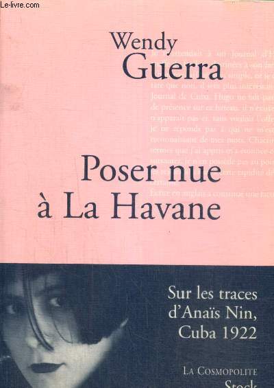 Poser nue  La Havane - Sur les traces d'Anas Nin, Cuba 1922 (Collection 