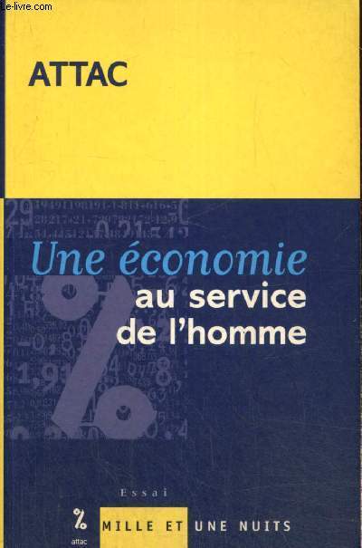 Une conomie au service de l'homme