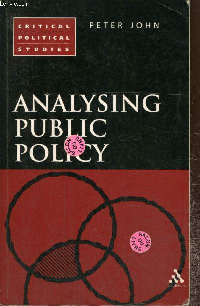 Analysing Public Policy