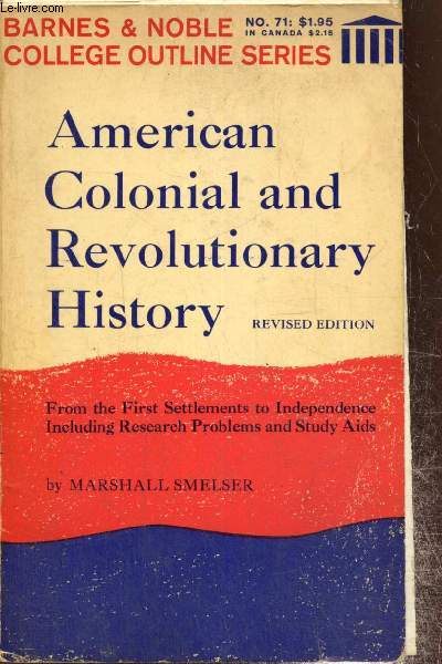 American colonial and revolutionnary History