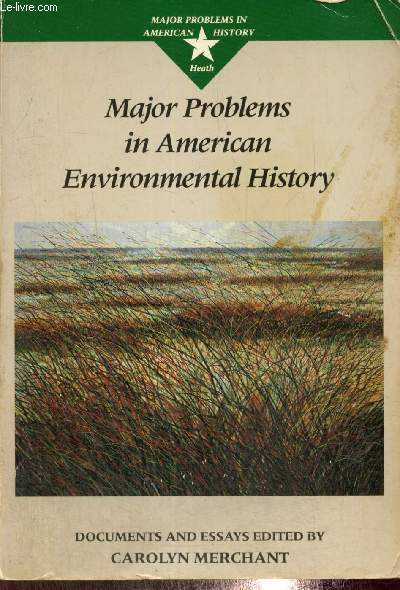 Major Problems in American Environmental History