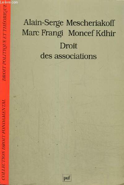 Droit des associations (Collection 