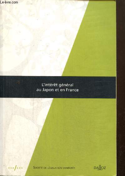 L'intrt gnral au Japon et en France