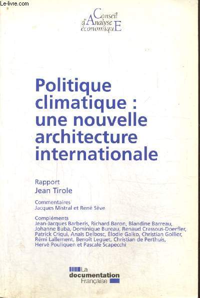 Politique climatique : une nouvelle architecture internationale (Collection 