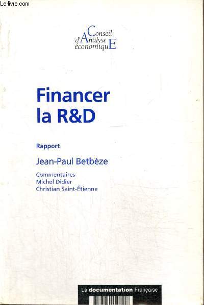 Financer la R&D (Collection 