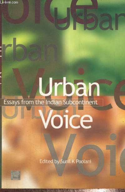 Urban Voice - Essays from the Indian Subcontinent