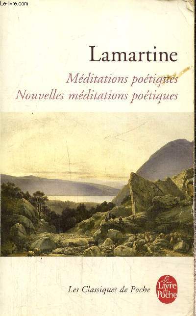 Mditations potiques - Nouvelles mditations potiques (Livre de Poche, n21024)