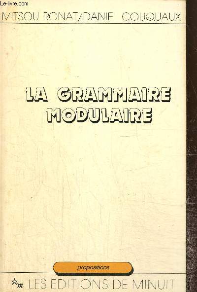 La grammaire modulaire (Collection 