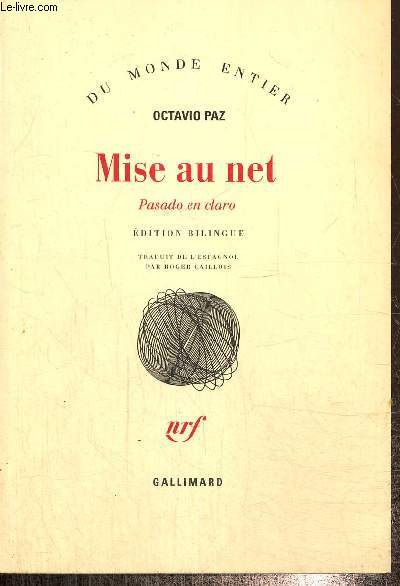 Mise au net / Pasado en claro (Collection 