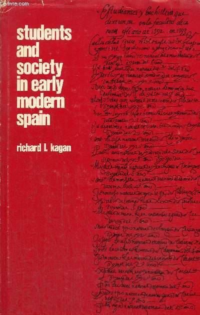 Students and society in early modern Spain