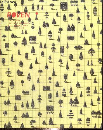 Roven, n8 (automne-hiver 2012-2013) : Une modernit diagrammatique (Pierre Paliard) / Gographie de la douleur, figuration et dfigurations sous Weimar (Camille Viville) / Le monde et le crayon, dessin et politique (Louise Grislain) /...
