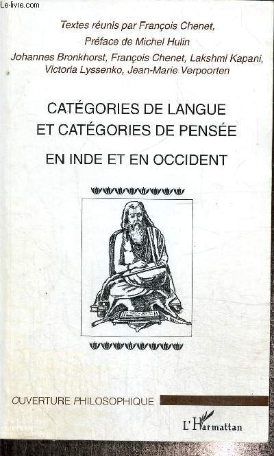 Catgories de langue et catgories de pense en Inde et en Occident (Collection 