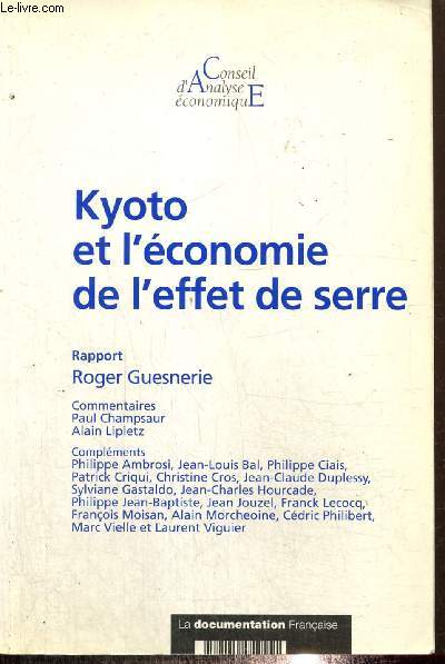 Kyoto et l'conomie de l'effet de serre (Collection 