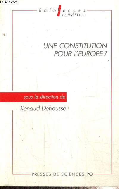 Une Constitution pour l'Europe ? (Collection 