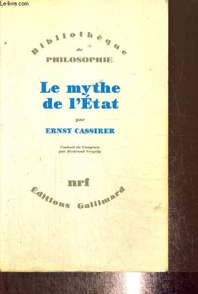 Le mythe de l'Etat (Collection 