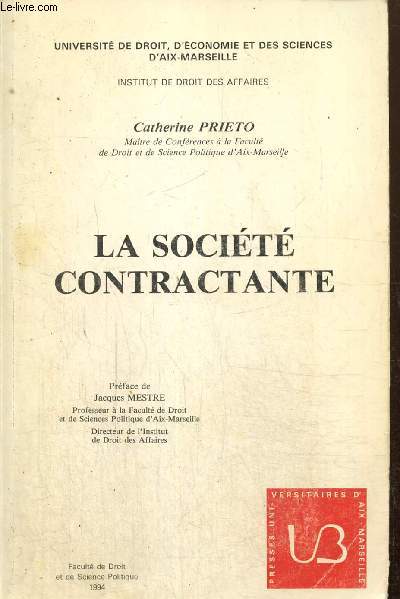 La socit contractante