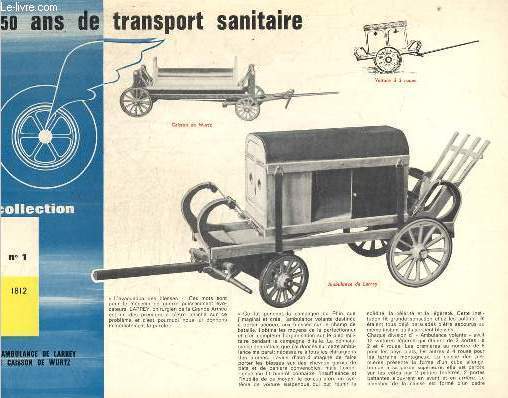 150 ans de transport sanitaire