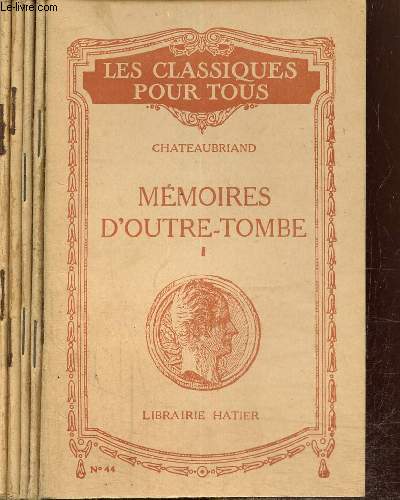 Mmoires d'Outre-Tombe / Atala / Les Martyrs (Collection 
