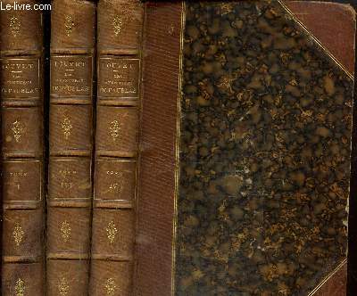 Les Aventures du Chevalier de Faublas, tomes I  IV (3 volumes, tome II manquant)