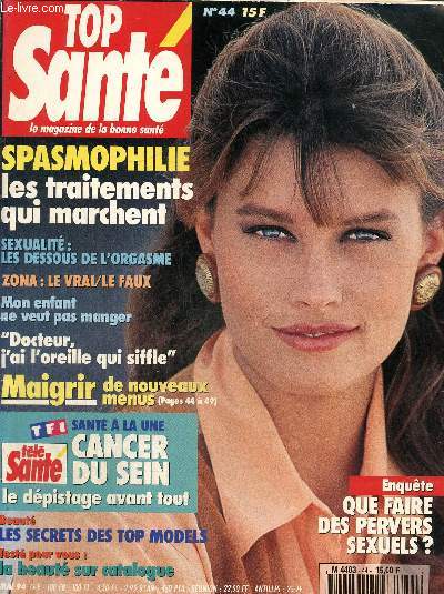 Top Sant, n44 (mai 1994) : Histoire de la mdecine, ces maudits arracheurs de dents / Ces bleus qui passent par toutes les couleurs / Etudiants, soyez en forme pour les examens de fin d'anne / Les dessous de l'orgasme /...