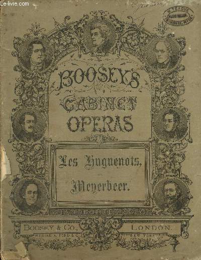 Boosey's Cabinet Operas - Les Huguenots