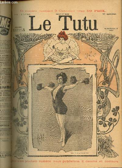 Le Tutu, n21 (13 aot 1901) : Les Mmoires d'une malle / Double culotte / Le mich de rencontre / Le spirituel commissaire / C'est bien simple / Hasard bienheureux /...