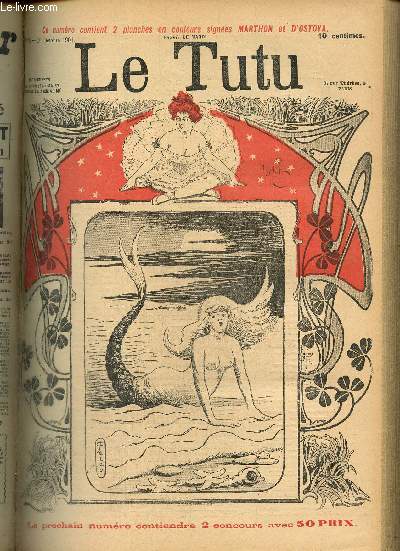 Le Tutu, n28 (1er octobre 1901) : Franck & Rosette, ou le journal d'un homme simple / Esprit commercial / Conclusion logique / Honneur aux dames / Aux Folies-Bergre / La morale sexuelle /...