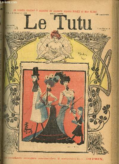 Le Tutu, n38 (10 dcembre 1901) : Franck & Rosette, ou le journal d'un homme simple / Amour et souffrance / En cour d'assises / Au quartier / Conjonction des contraires / Rgence / Un rve /...