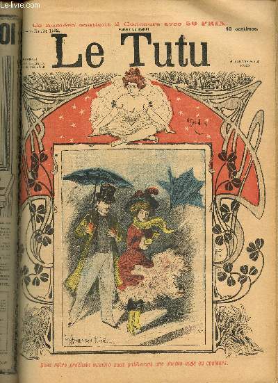 Le Tutu, n43 (14 janvier 1902) : Franck & Rosette, ou le journal d'un homme simple / Pense d'une femme de pote / Les vieux mots / Esprit d'analyse / Question nave / On ne saurait tout prvoir /...