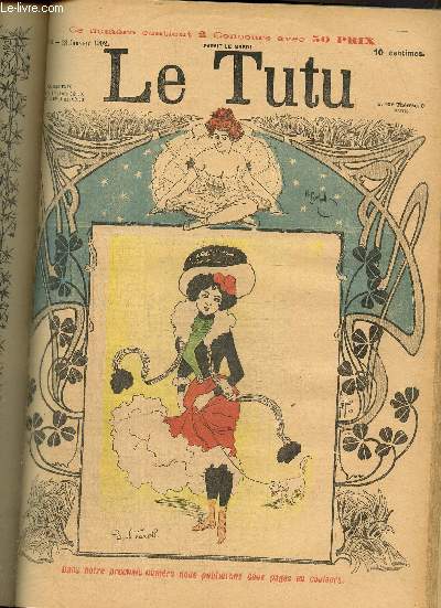 Le Tutu, n45 (28 janvier 1902) : Franck & Rosette, ou le journal d'un homme simple / Remords / Le train de mare / Au jardin zoologique / Quatre-saisons / C'est de naissance /...