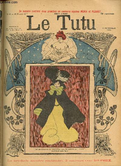 Le Tutu, n48 (18 fvrier 1902) : Franck & Rosette, ou le journal d'un homme simple / Pense / Point d'excs / Soupon / Candeur / Hypothse intresse / Navet / La femme /...