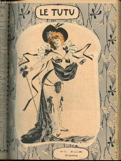 Le Tutu, n75 (26 aot 1902) : Le parvenu / Leurs maris / Doux souvenir / Au bar / Confusion / Danseuses / Conseil maternel /...