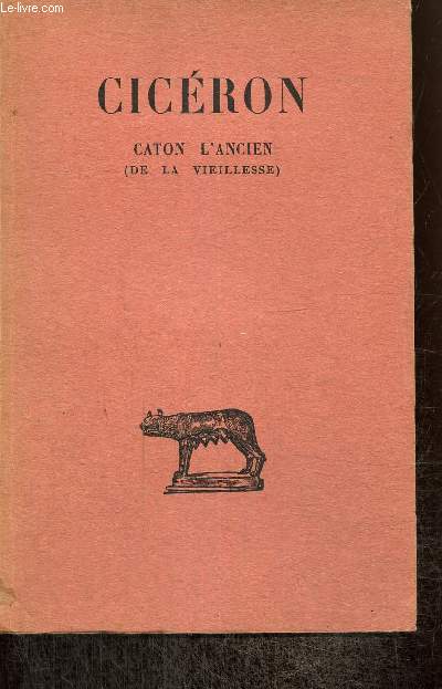 Caton l'Ancien (De la vieillesse) (Collection des Universits de France)