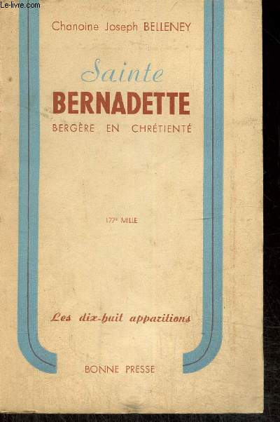 Sainte Bernadette, bergre en chrtient