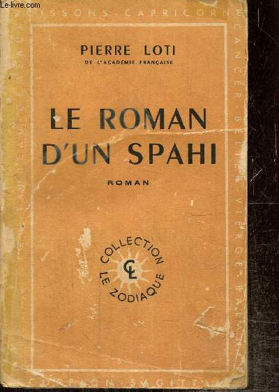 Le roman d'un spahi (Collection 
