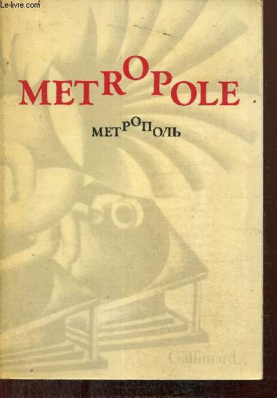 Mtropole - Almanach littraire