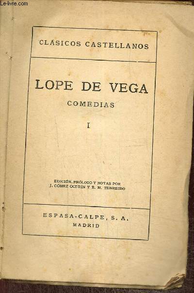 Comedias, tome I (Collection 