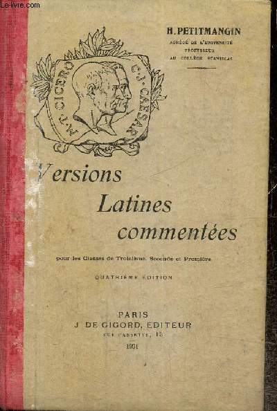 Versions Latines commentes